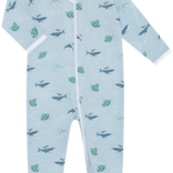 Nella Pima Nella Pima Sea  Life Zipper Footie