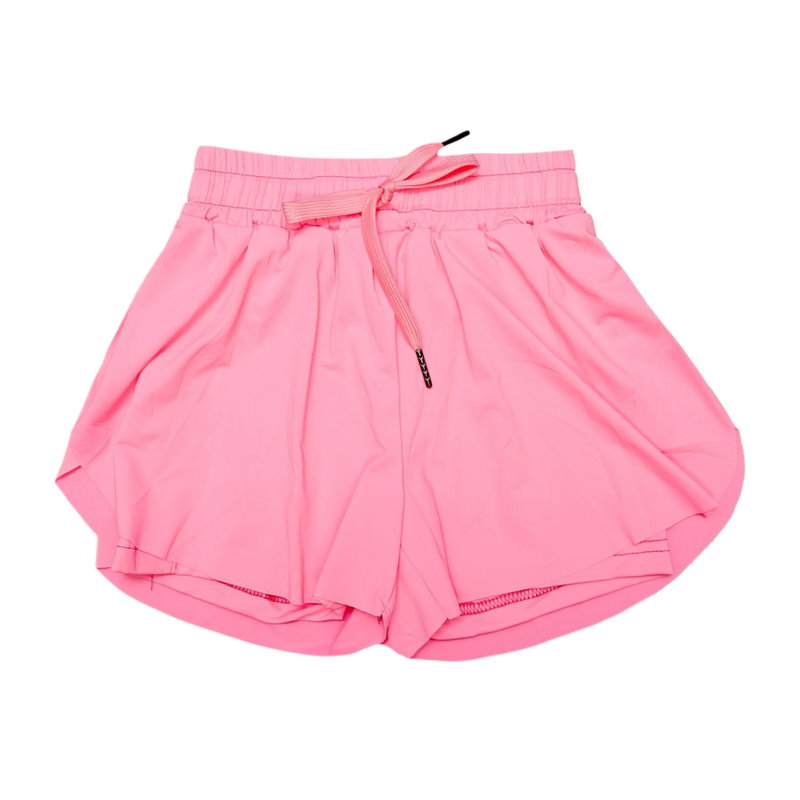 Belle Cher Belle Cher Hot Pink Butterfly Shorts