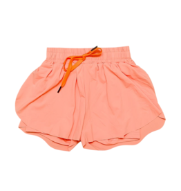 Belle Cher Belle Cher Coral Butterfly Shorts