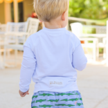 The Beaufort Bonnet Company TBBC Tortola Swim Trunks - See Ya Later Alligator