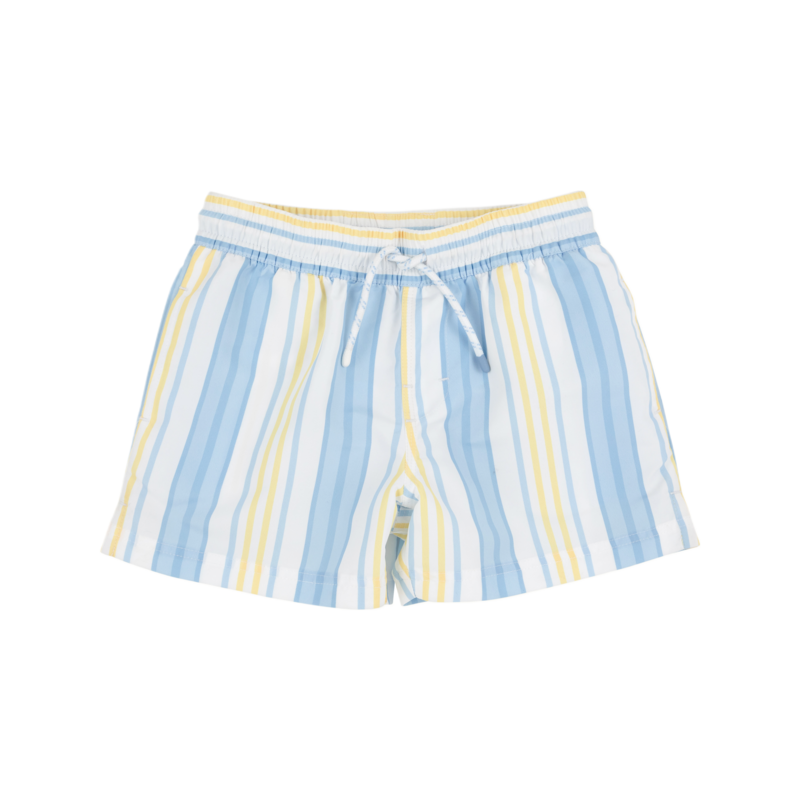 The Beaufort Bonnet Company TBBC Tortola Swim Trunks - SoBro Stripe