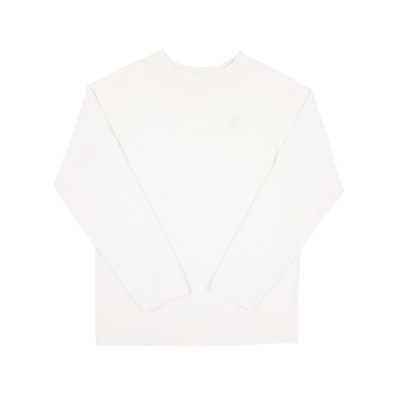 The Beaufort Bonnet Company TBBC Walker's Wave Swim Shirt - Worth Avenue White