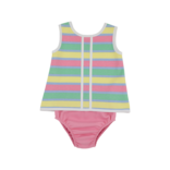 The Beaufort Bonnet Company TBBC Mary Simms Bloomer Set - Samford Stripe