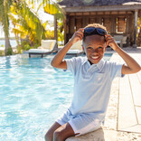 The Beaufort Bonnet Company TBBC Prim & Proper Polo - Beale Street Blue/Terry