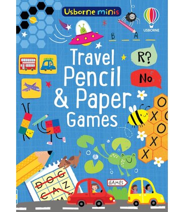 Usborne Minis: Travel Pencil & Paper Games