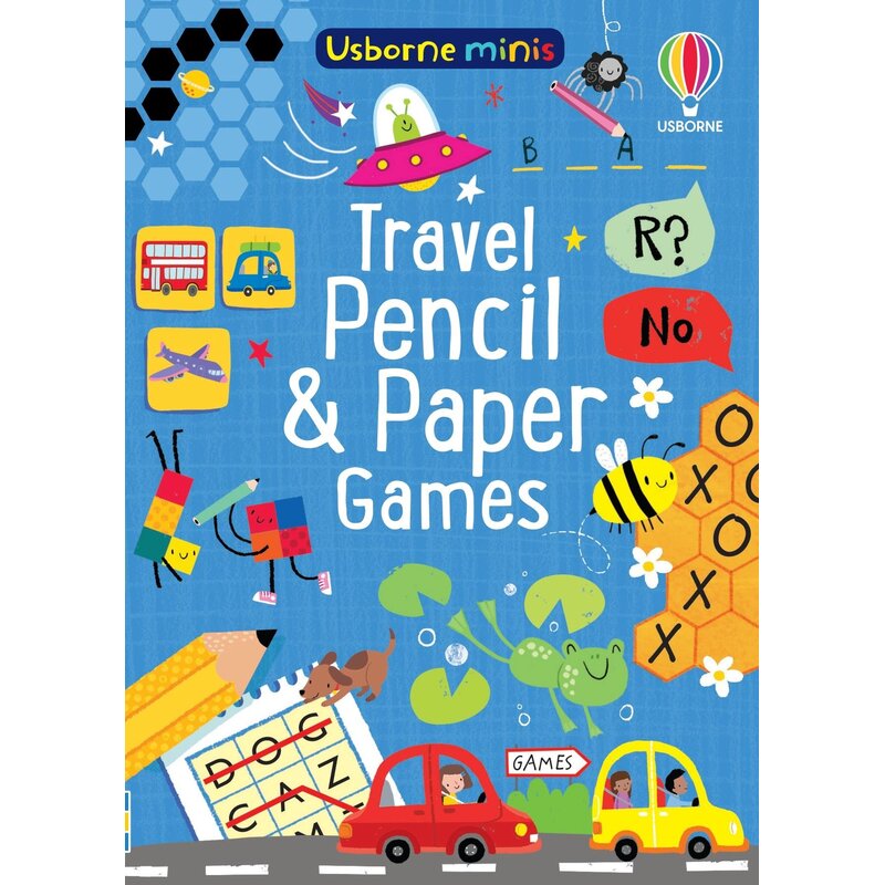 Usborne Minis: Travel Pencil & Paper Games