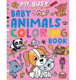 My Busy Baby Animals Coloring Book
