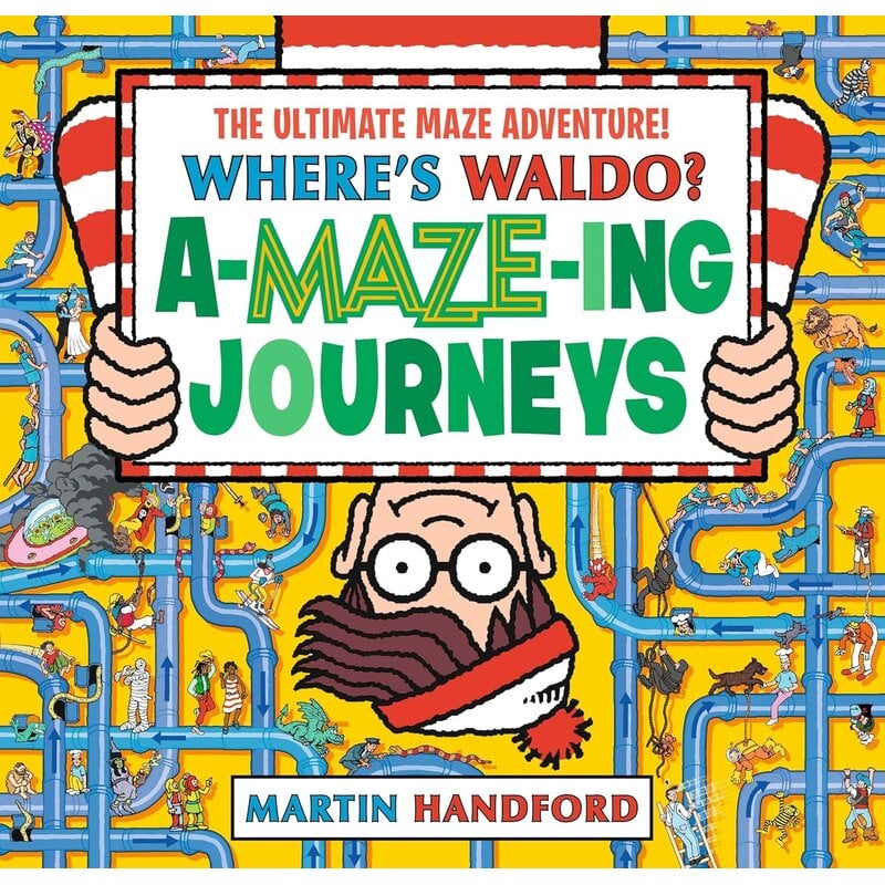 The Ultimate Maze Adventure! Where's Waldo? A-MAZE-ING Journeys