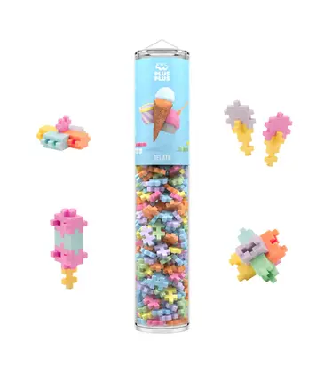 Plus Plus Plus Plus 240pc Tube Puzzle - Gelato Mix