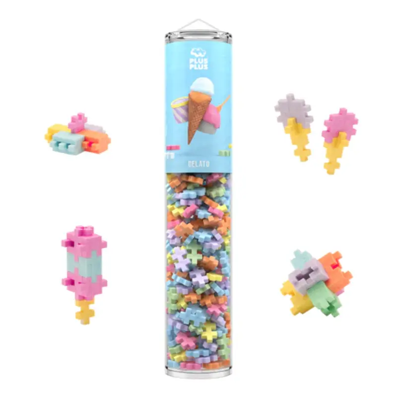 Plus Plus Plus Plus 240pc Tube Puzzle - Gelato Mix