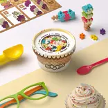 Plus Plus Plus Plus Scooops 24pc Puzzle - Birthday Cake