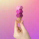 Plus Plus Plus Plus Scooops 24pc Puzzle - Triple Berry Swirl