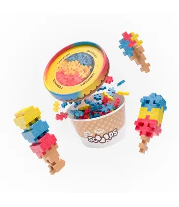 Plus Plus Plus Plus Scooops 24pc Puzzle - Superhero