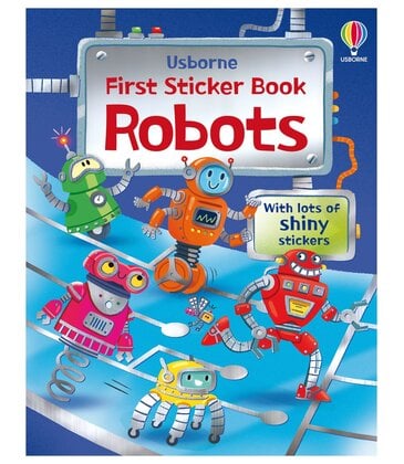 First Sticker Book: Robots