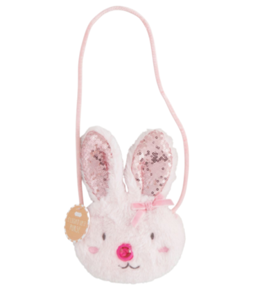 Mud Pie Mud Pie Pink Light Up Bunny Purse