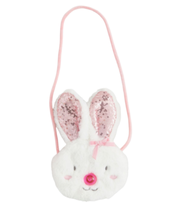 Mud Pie Mud Pie White Light Up Bunny Purse