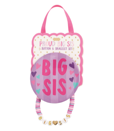 Mud Pie Mud Pie Purple Sister Bracelet Set