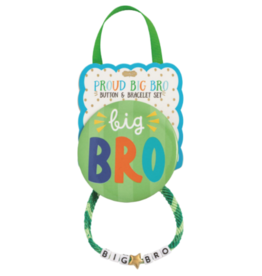 Mud Pie Mud Pie Green Brother Bracelet Set