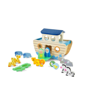 Mud Pie Mud Pie Noah's Ark Shape Sorter Set