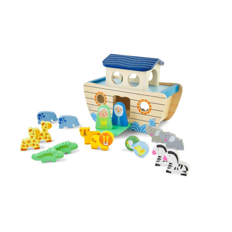 Mud Pie Mud Pie Noah's Ark Shape Sorter Set