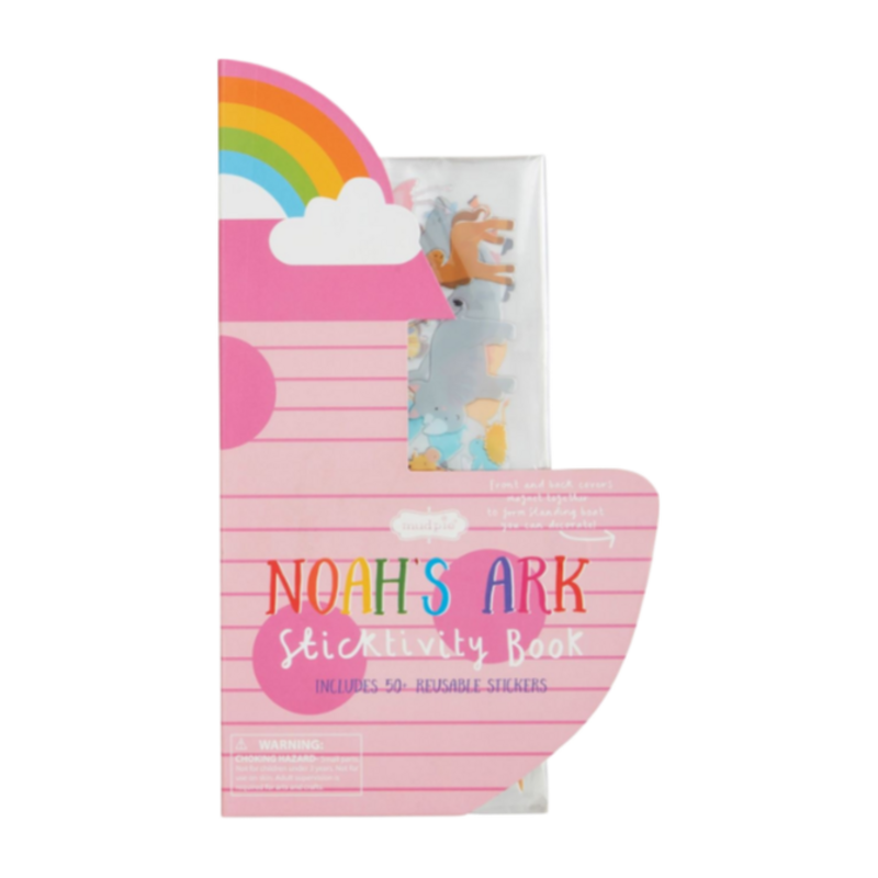 Mud Pie Mud Pie Pink Noah's Ark Sticker Book