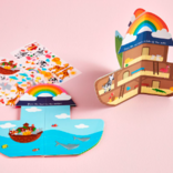 Mud Pie Mud Pie Pink Noah's Ark Sticker Book