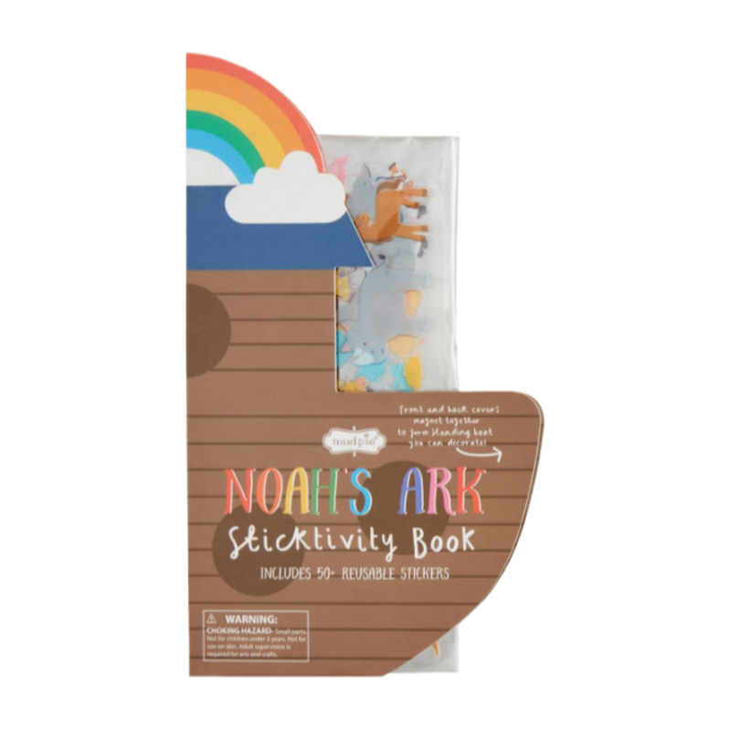 Mud Pie Mud Pie Brown Noah's Ark Sticker Book