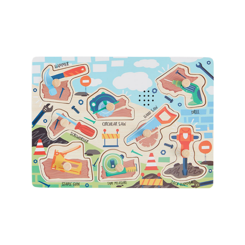 Mud Pie Mud Pie Construction Sound Puzzle