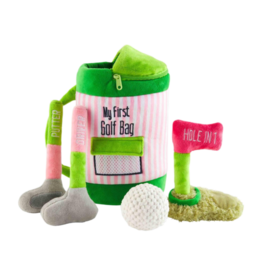 Mud Pie Mud Pie Pink My Golf Bag Plush Set