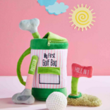 Mud Pie Mud Pie Pink My Golf Bag Plush Set