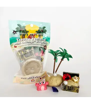 Earth Grown KidDoughs Mini Play Pack - Treasure Island