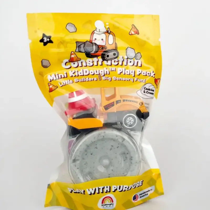 Earth Grown KidDoughs Mini Play Pack - Construction