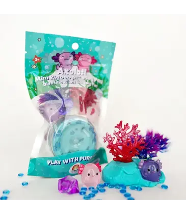 Earth Grown KidDoughs Mini Play Pack - Axolotl