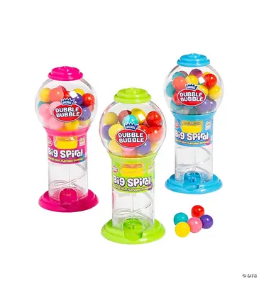 Dubble Bubble Big Spiral Gumball Machine