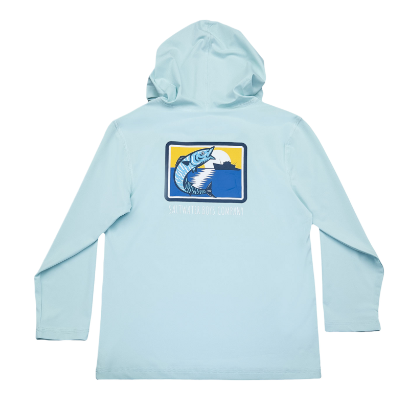 Saltwater Boys Co. Saltwater Boys Co. Wahoo Performance Hoodie