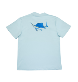 Saltwater Boys Co. Saltwater Boys Co. Sailfish Graphic Performance Tee