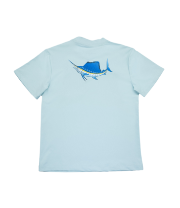 Saltwater Boys Co. Saltwater Boys Co. Sailfish Graphic Performance Tee