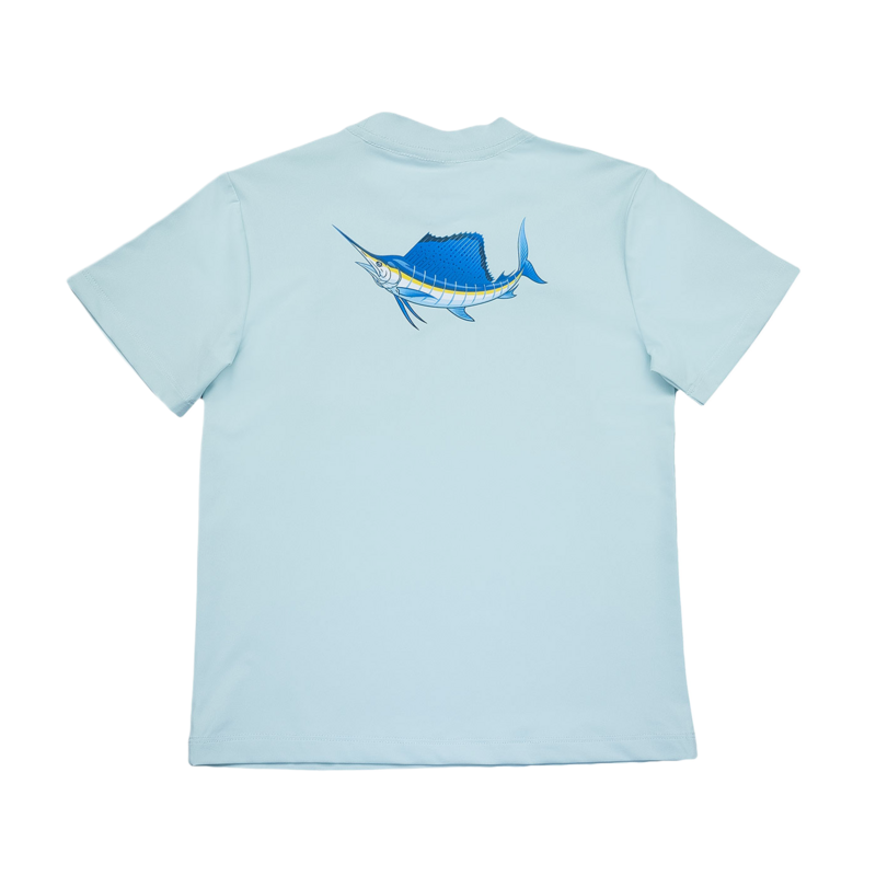 Saltwater Boys Co. Saltwater Boys Co. Sailfish Graphic Performance Tee