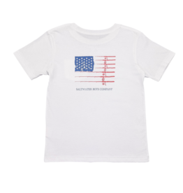 Saltwater Boys Co. Saltwater Boys Co. Fishing Pole Flag Graphic Tee