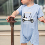 Saltwater Boys Co. Saltwater Boys Co. Golf Cart Graphic Romper