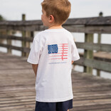 Saltwater Boys Co. Saltwater Boys Co. Fishing Pole Flag Graphic Tee