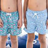 Saltwater Boys Co. Saltwater Boys Co. Blue Tuna Saint Simons Swim Trunk
