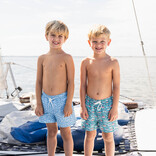 Saltwater Boys Co. Saltwater Boys Co. Aqua Fish Saint Simons Swim Trunk
