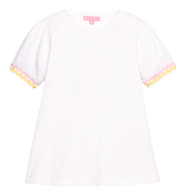 Bisby Bisby Pink Lemonade Ric Rac Essential Tee