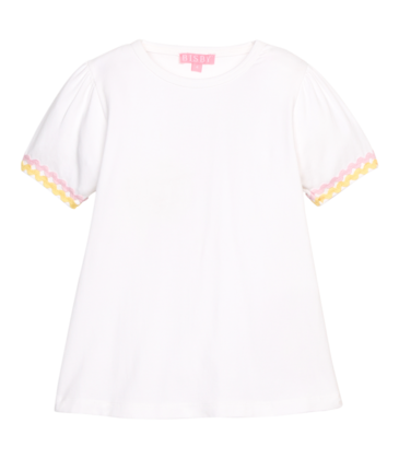 Bisby Bisby Pink Lemonade Ric Rac Essential Tee