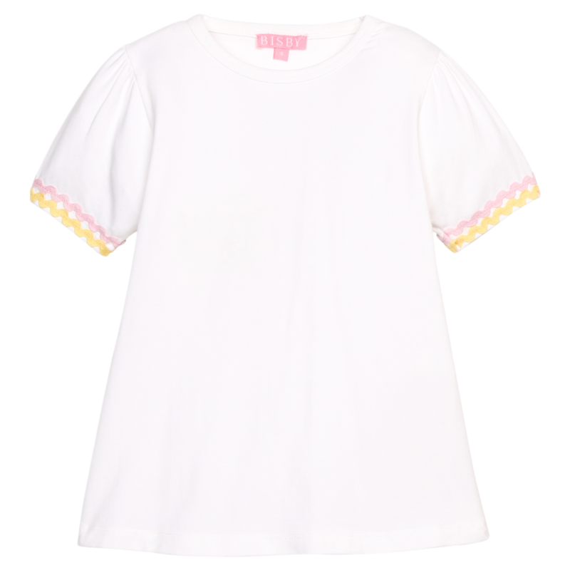 Bisby Bisby Pink Lemonade Ric Rac Essential Tee