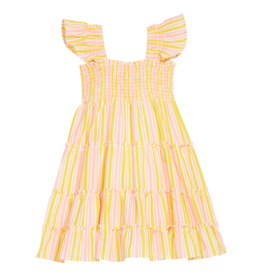 Bisby Bisby Buttercup Seersucker Twirl Dress
