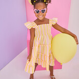 Bisby Bisby Buttercup Seersucker Twirl Dress