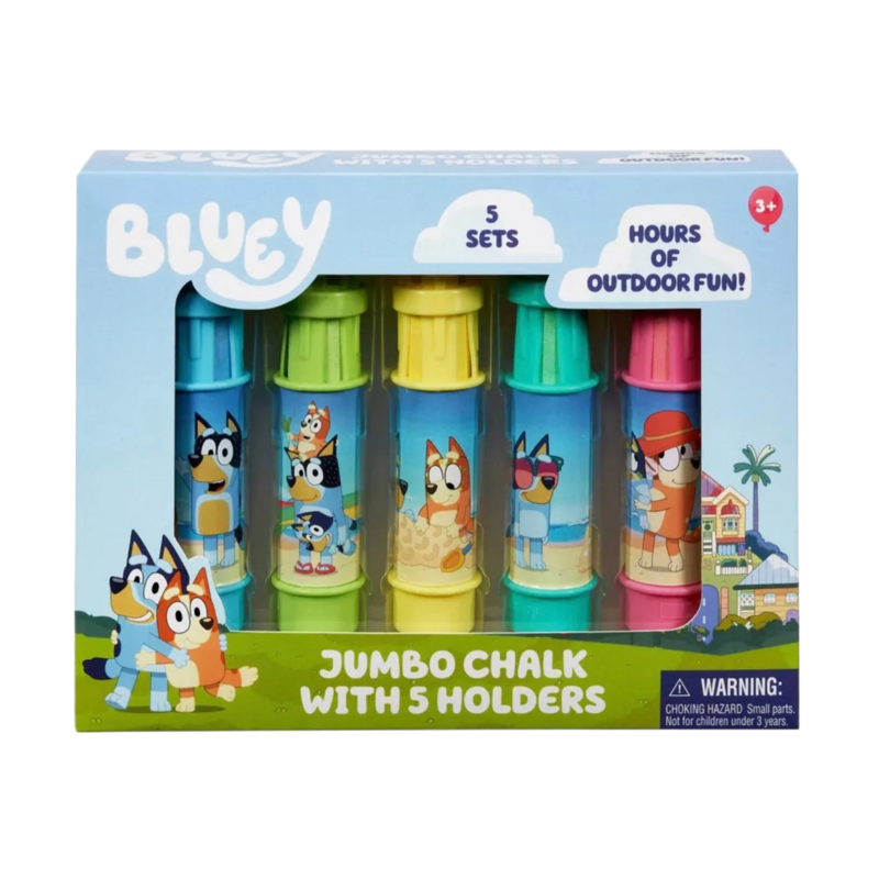 Bluey Jumbo Chalk Set