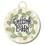 DK Designs Welcome Baby Door Hanger